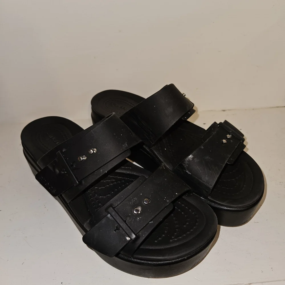 CROCS Black Women's Sandals